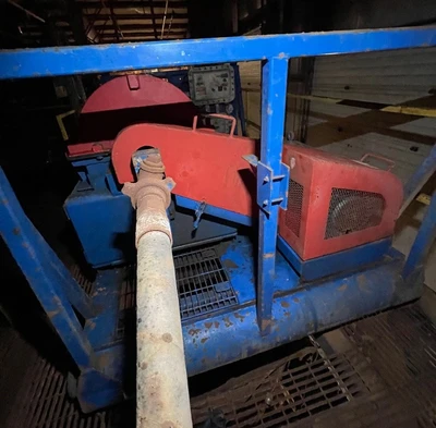 Kemtron KT-1448HD oilfield decanter centrifuge skid, 316SS.
