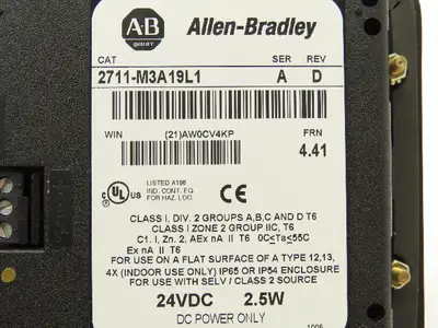 Allen Bradley 2711-M3A19L1 Allen Bradley 2711-M3A19L1 PanelView 300 Micro Ser A