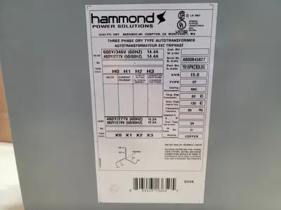 USED HAMMOND Y015PKCB3L0U