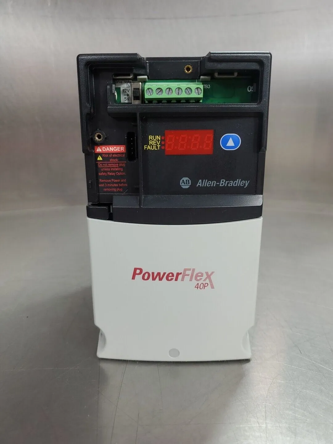 Allen Bradley 22D-D1P4N104/A PowerFlex 40P AC Drive, .04kW/0.5HP (REFURB) 1A-06