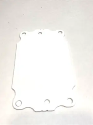 USED SAGINAW CONTROLS FLAT SUBPANEL 5"X3" STEEL BACK PANEL LOT OF 3