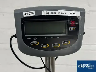 USED Ohaus Ohaus Champ II Platform Scale, S/S, 250 lbs
