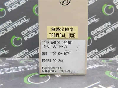 Fuji Electric WH1DC-15C3R1 Transducer 24VDC Used