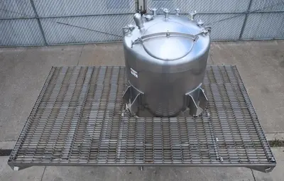 SPC9049  Mixer and Blender 250 gallon APV Crepaco Dixie medium shear mixer, Stainless Steel