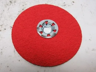CGW 5" X5/8-11  36 Grit  Quick Lock Ceramic Blend Disc 12200 RPM Max lot of 25