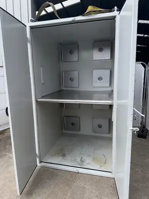8,890L Electric Drum Heating Oven Capacity 16 x 200Lt Drums