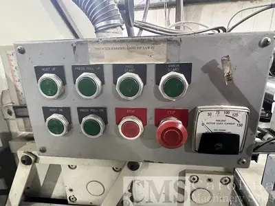 USED MEREEN JOHNSON MODEL 431 DC GANG RIP SAW