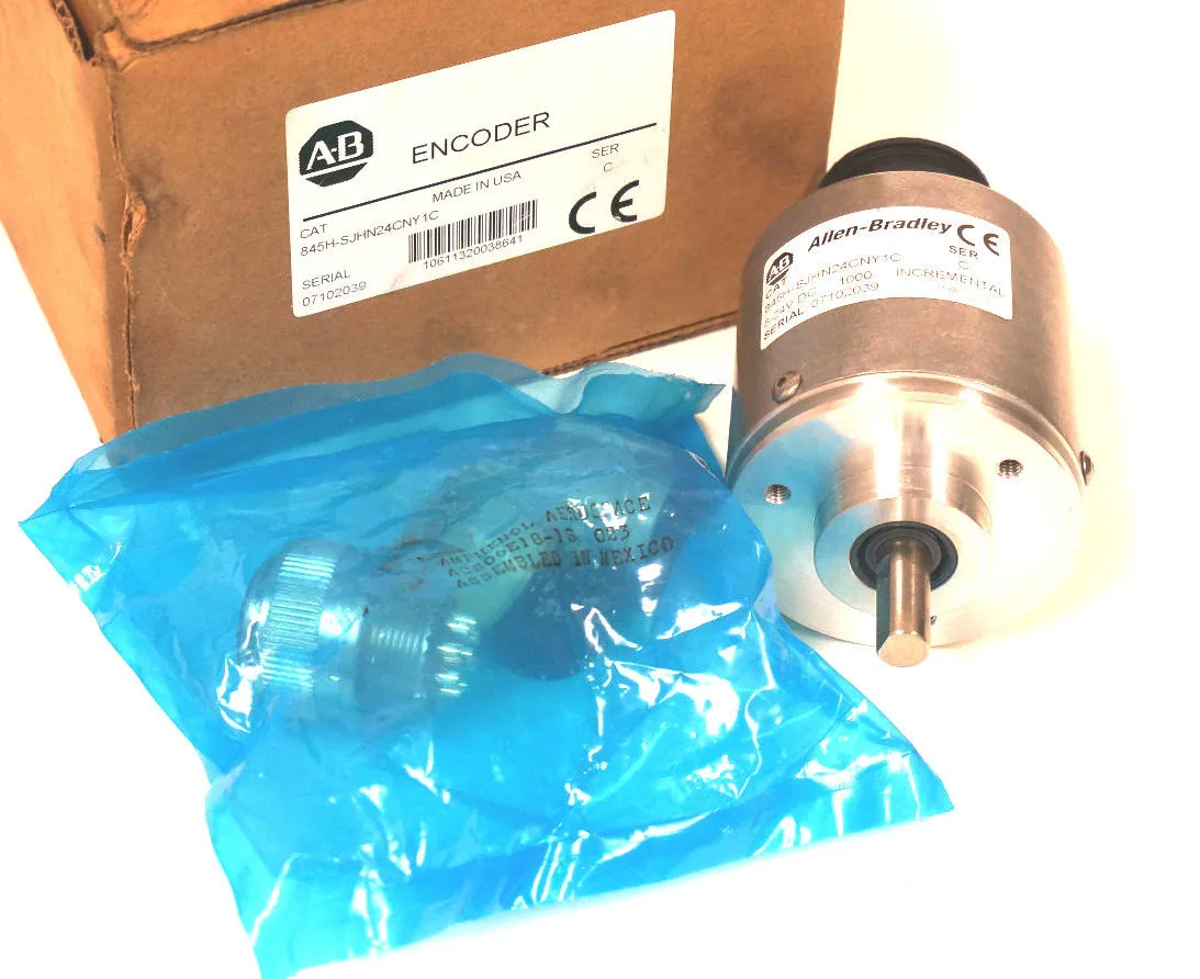NEW ALLEN BRADLEY 845H-SJHN24CNY1C ENCODER SER. C, 845HSJHN24CNY1C