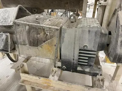 STAINLESS STEEL DOUBLE SPIRAL RIBBON BLENDER APROXIMATELY 222 CUBIC FEET