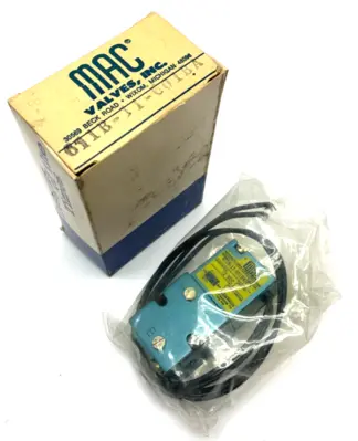 New | in-Stock Mac 611B-11-601BA Solenoid Valves Michigan US | Maverick Industrial Sales #1456771