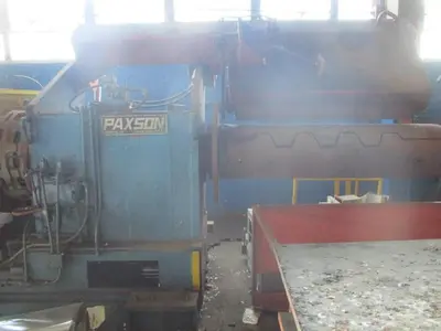 72″ x .375″ x 50,000Lb Paxson Loop Slitting Line