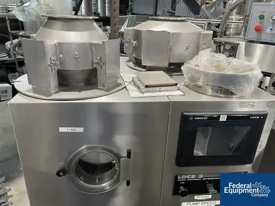 USED Vector Vector LDCS-3 Pan Coater Machine