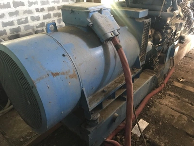 MEZ ZSE PRAHA Diesel Generator with CKD PRAHA Engine, in good used condition, full working order, in use until November 2024