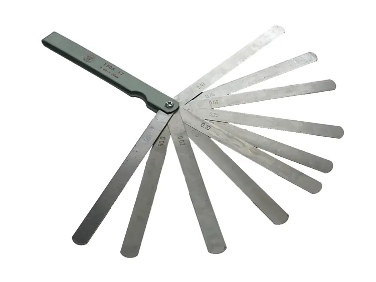 Used JINGHUA PRECISION STAINLESS STEEL GAP GAUGE MISSING 6 BLADES Thickness Gauges Michigan US | Maverick Industrial Sales #1091325