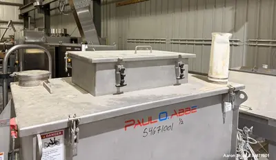 Used PAUL O ABBE RB-35 Ribbon Blenders Illinois US | Aaron Equipment #1475430