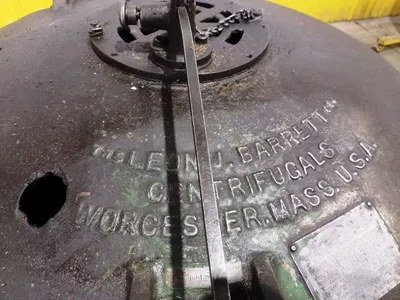 Barrett 1200-E carrier type chip spinner.