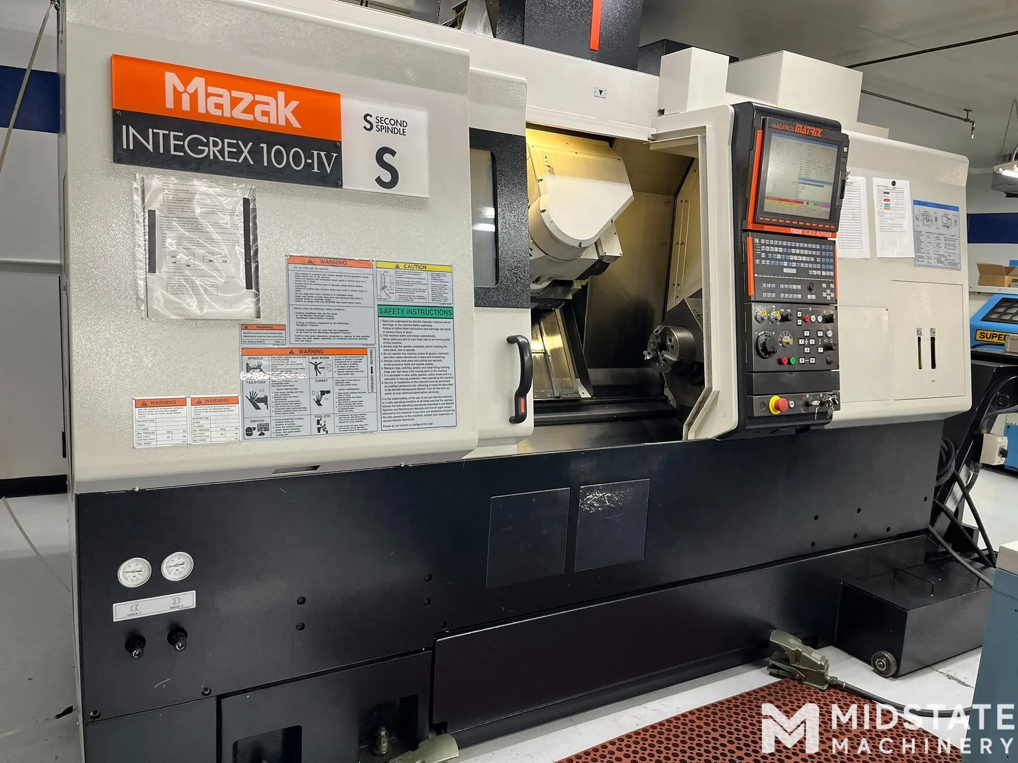 MAZAK INTEGREX 100-4S CNC Lathe