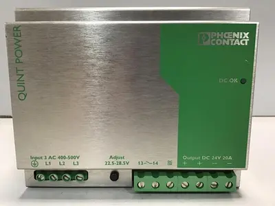USED PHOENIX CONTACT QUINT-PS-3X400-500AC/24DC/20