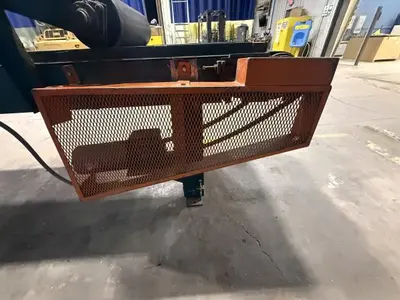 Automated Lumber Handling 18' Belt Conveyor with Pinch Roller