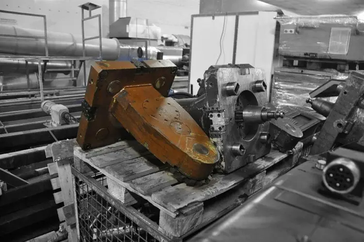 Used WALDRICH-COBURG MILLINGHEAD ISO 50 Parts | Apt International N.V #364726