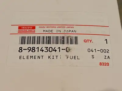 Fuel FIlter Element Kit 8-98143041-0, 4676385, 1-13240232-2