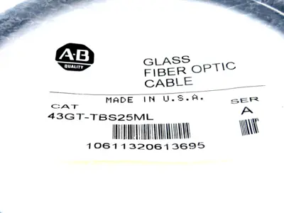 NEW ALLEN BRADLEY 43GT-TBS25ML FIBER OPTIC CABLE SERIES A 43GTTBS25ML