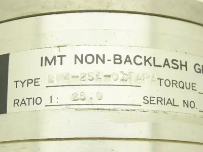 IMT Toyo Seimitsu BM4-25A-01TARA Inline Servo Gearhead 25:1 Gearbox Reducer