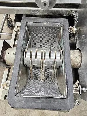 Used Fitzpatrick Hammer Mill, Swinging Hammers, With Screw Feeder