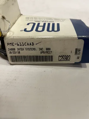 MAC PME-611CAAD Solenoid Directional Control Valve 24VDC 25-150PSI -NIB