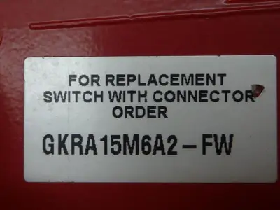 USED HONEYWELL GKRA15M6A2-FW