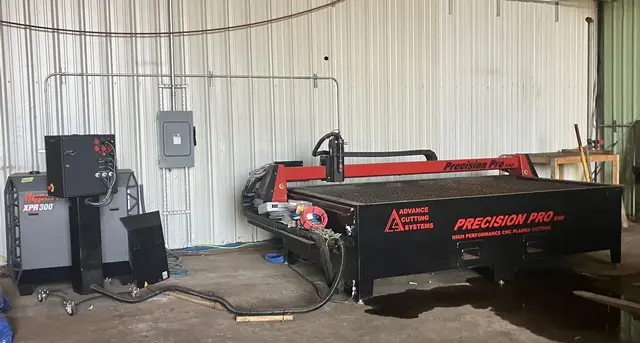 Used 2023 ADVANCED CUTTING SYSTEMS HD PLASMA WITH HYPERTHERM PRECISION XHD 510, 5' x 10' Table, Water Table, 2023 Plasma Cutters California US | Maurice Cohen #788063