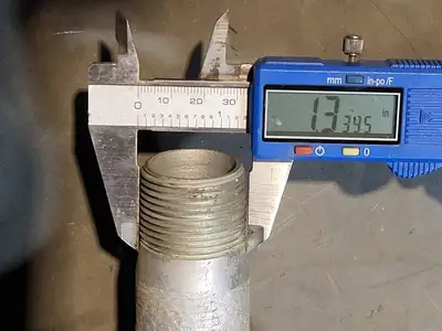 3"x 1" Swage Nipple SA/A106B A234