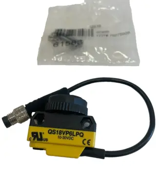 NEW BANNER ENGINEERING QS18VP6LPQ PROXIMITY SWITCH 61631