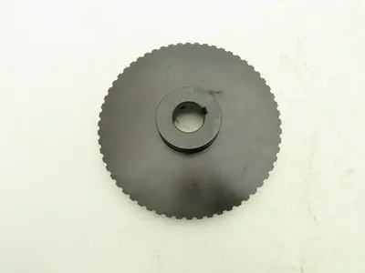 Timing Belt Pulley 0.5" Pitch 60 Tooth 1" W 1.5" Bore