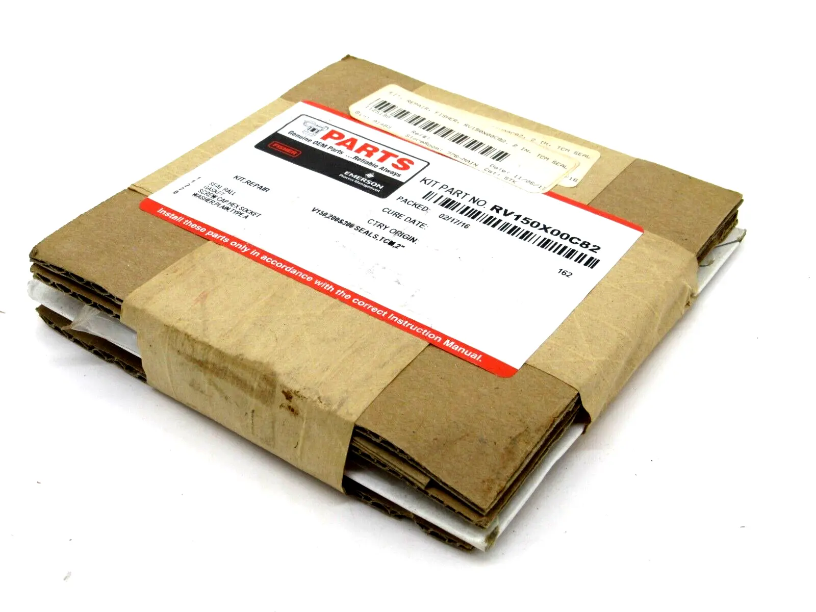 NEW EMERSON RV150X00C82 GASKET KIT