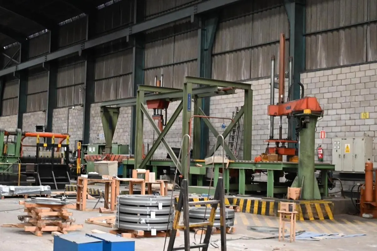 79” Coil Strapping And Packing Line