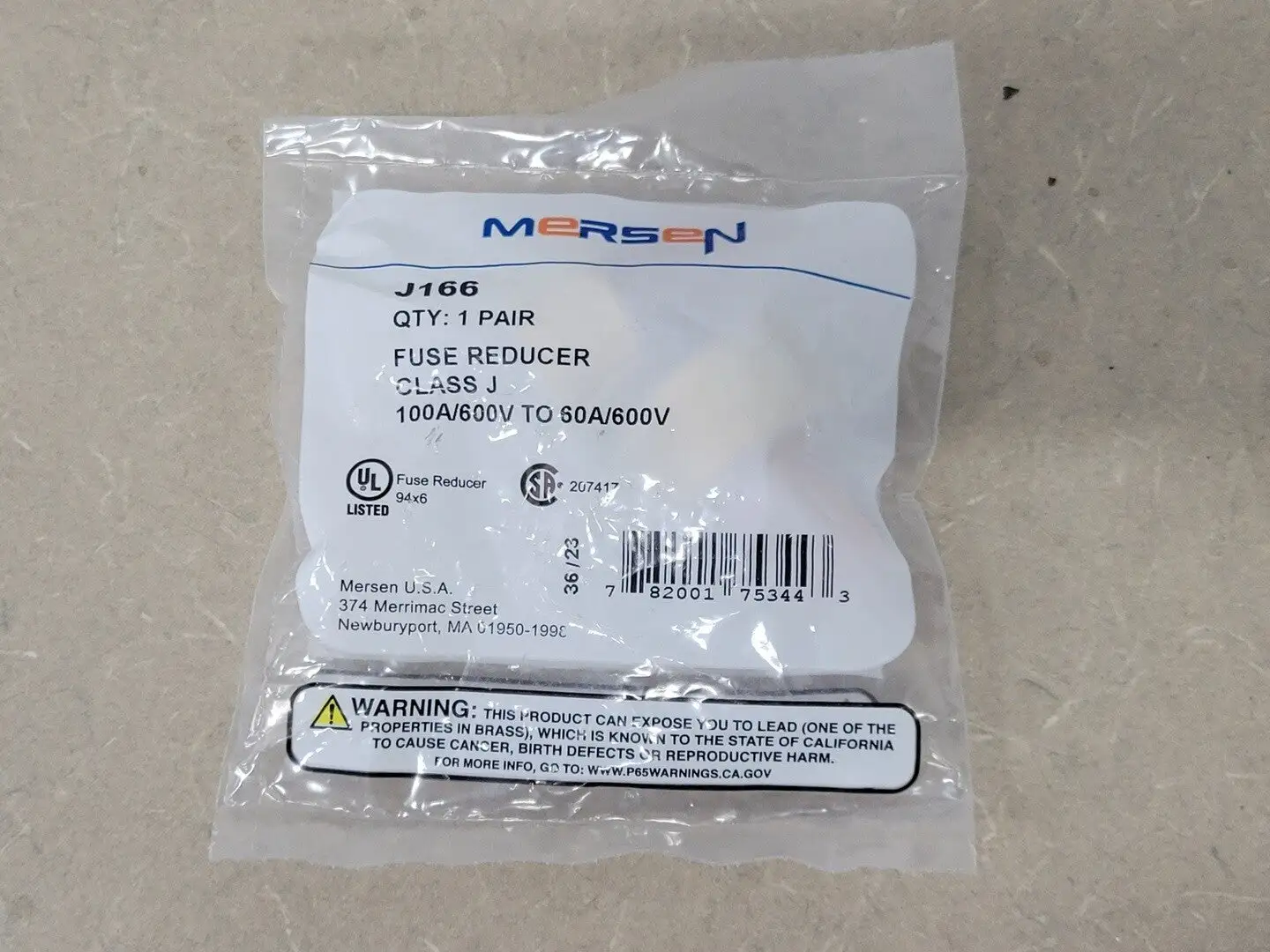 NEW MERSEN J166