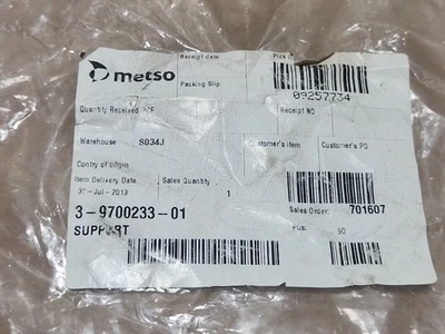 NEW Metso 3-9700233-01