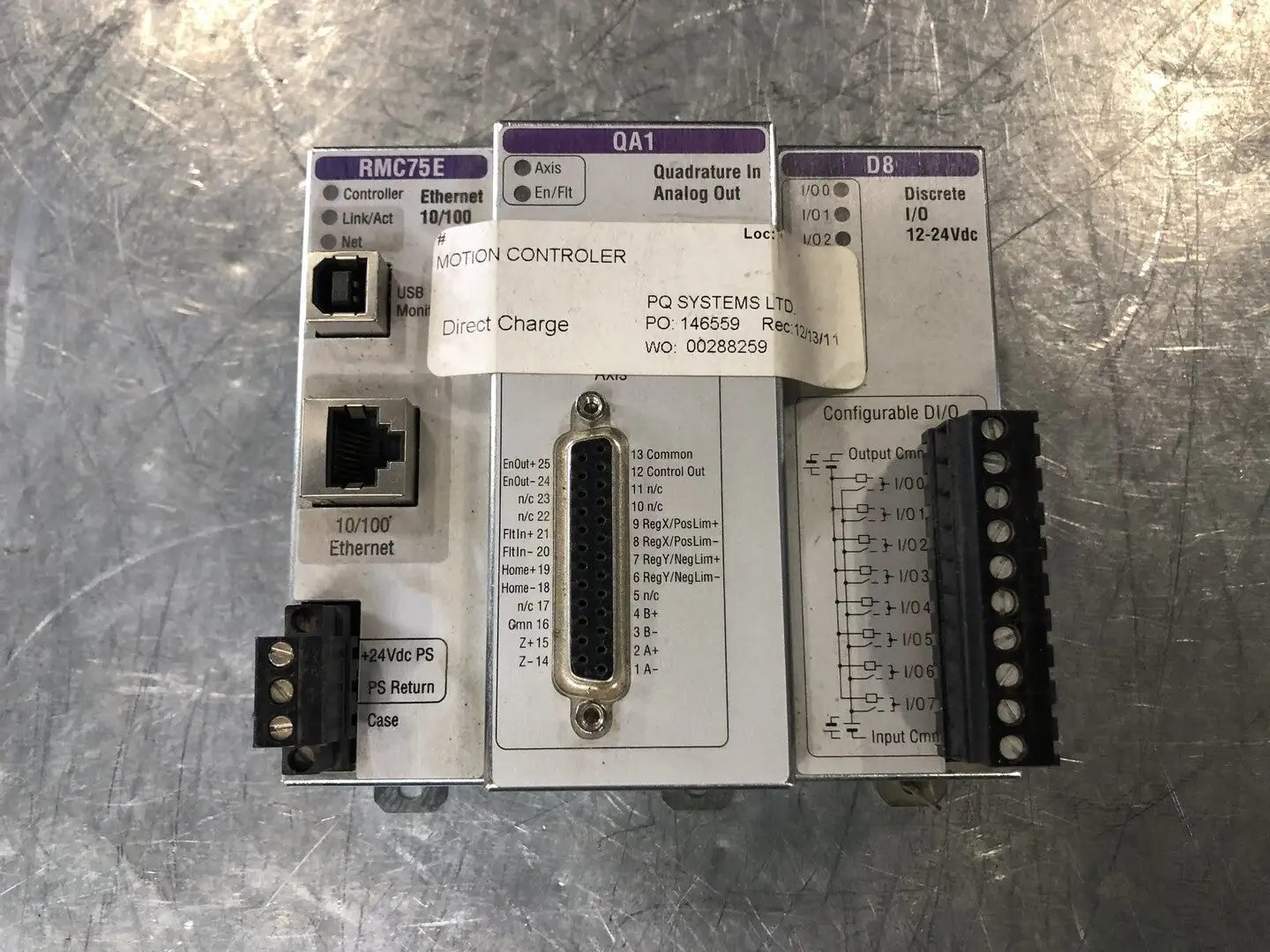 Used DELTA RMC75E-QA1-D8 Misc Electrical & Power Parts British Columbia CA | Lenmark #246721