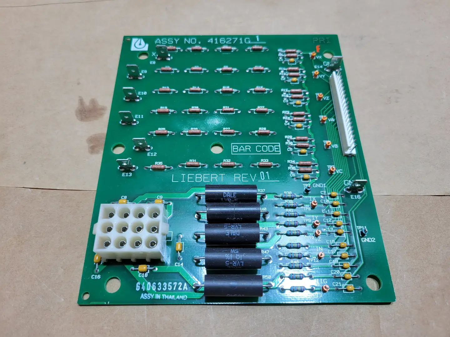 Used LIEBERT 416271G Misc Electrical & Power Parts British Columbia CA | Lenmark #1439572
