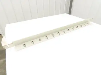 Hytrol BPC/HSS 43" Belt Conveyor Inline Transition Slide Rail Grey 48"OAL