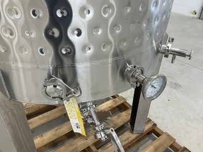 Used PSYCHO BREW JACKETED CONICAL FERMENTER/UNITANK 10BBL Jacketed Tanks Michigan US | Miedema Asset Management Group #1580123