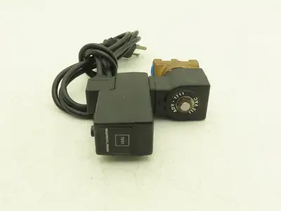 Parker 7321KBY61640L5D1D7P3 Skinner Solenoid Valve 110V 60Hz 10W 3-300PSI Timed