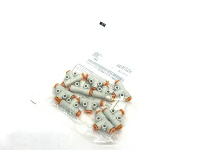 New | in-Stock SMC One-Touch Pneumatic Union Tee Fitting, 3/16" Tube OD, 10-PACK Parts (Hydraulics and Pneumatics) Michigan US | Maverick Industrial Sales #1391078