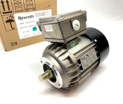 New | in-Stock Rexroth 3-Phase Electric Motor, 230/400V, .22kW A.C. Motors Michigan US | Maverick Industrial Sales #1401658