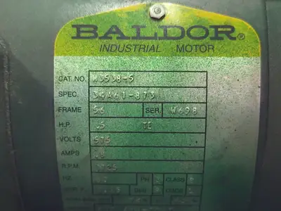 USED BALDOR M3538-5
