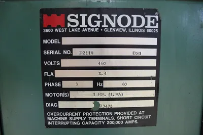 USED SIGNODE SP-300
