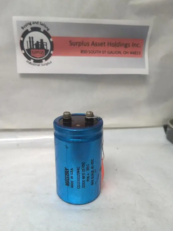 Used MALLORY CG323U025W4C Miscellaneous Equipment (Electrical & Power) Ohio US | Surplus Asset Holdings #1209215