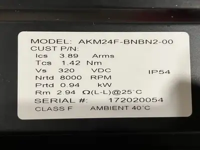 New | in-Stock Kollmorgen AKM24F-BNBN2-00 Servo Motors Michigan US | Maverick Industrial Sales #1459720