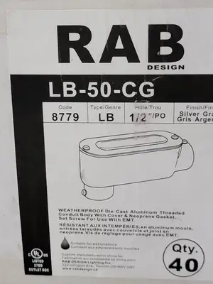 USED RACOR LB-50-CG